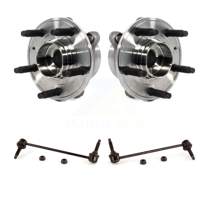 Hub Bearing Assembly And Link Front Kit For Ford Taurus Police Interceptor Sedan