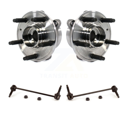Hub Bearing Assembly And Link Front Kit For Ford Taurus Police Interceptor Sedan