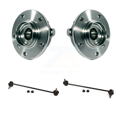 Hub Bearing Assembly And Link Front Kit For 2013 BMW 328i xDrive Coupe with 2.0L