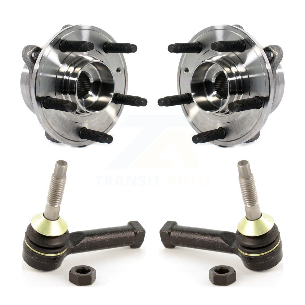 Wheel Bearing Tie Rod End Front Kit For Ford Taurus SHO With Performance Package