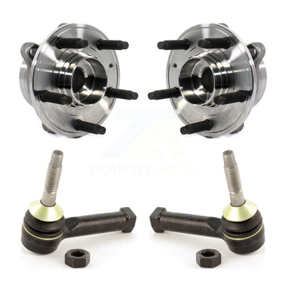 Wheel Bearing Tie Rod End Front Kit For Ford Taurus SHO With Performance Package