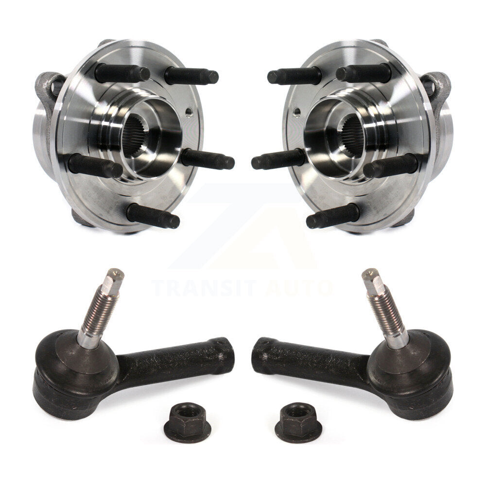 Wheel Bearing & Tie Rod End Front Kit For Ford Police Interceptor Sedan Special