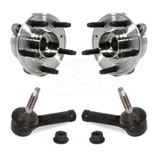 Wheel Bearing & Tie Rod End Front Kit For Ford Police Interceptor Sedan Special