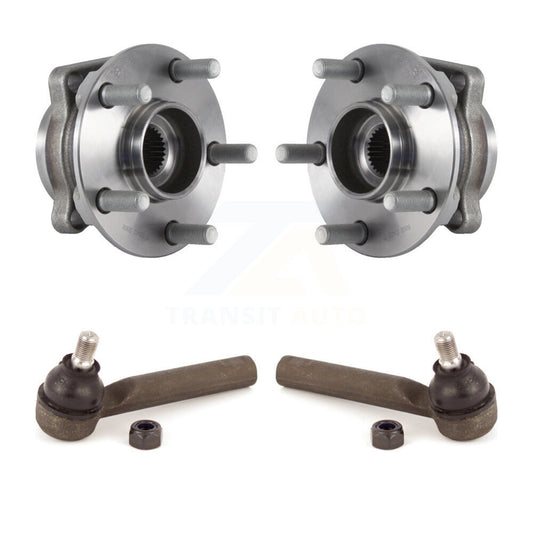 Wheel Bearing And Tie Rod End Front Kit For Subaru Crosstrek Forester Impreza XV