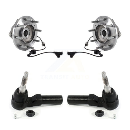 Wheel Bearing & Tie Rod End Front Kit For GMC Sierra 3500 HD Chevrolet Silverado