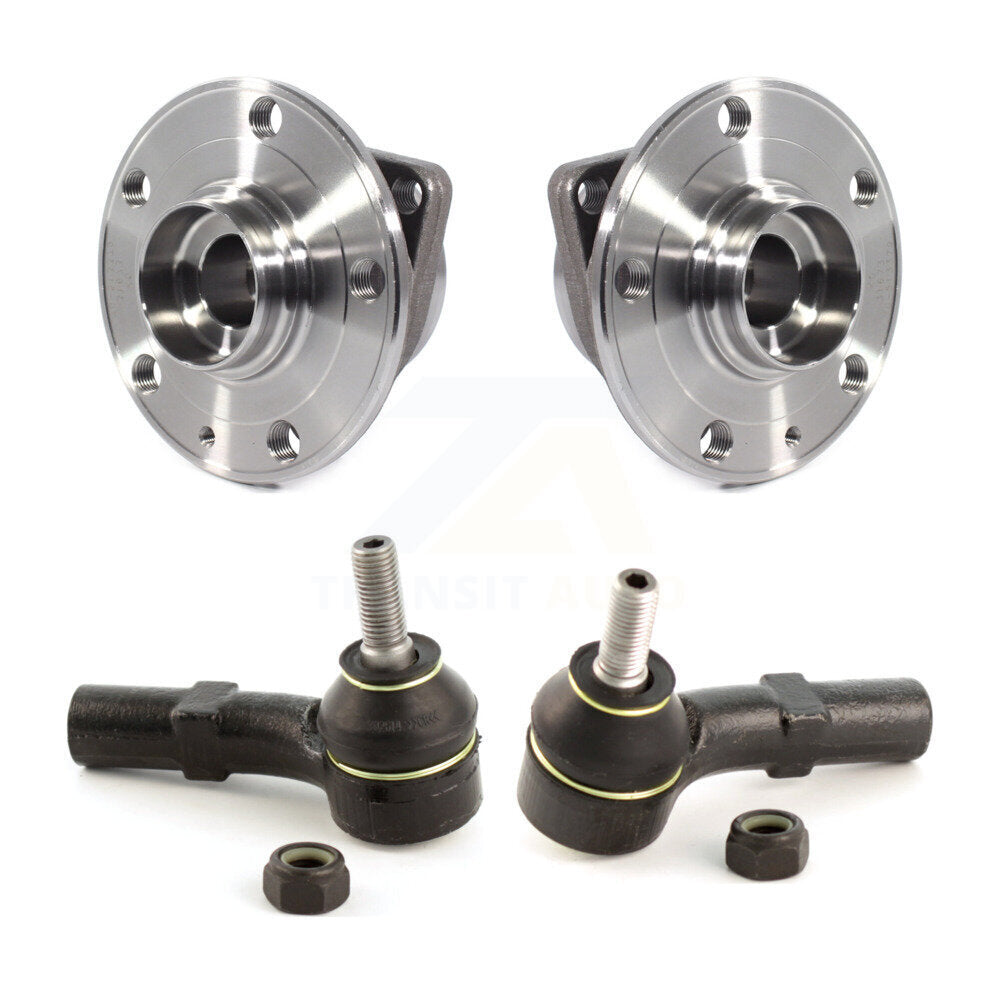 Wheel Bearing Tie Rod End Front Kit For Volkswagen Golf Jetta Taos SportWagen A3