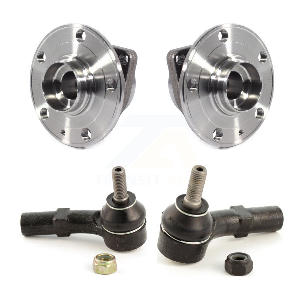 Wheel Bearing Tie Rod End Front Kit For Volkswagen Tiguan Jetta Audi Q3 Taos GTI