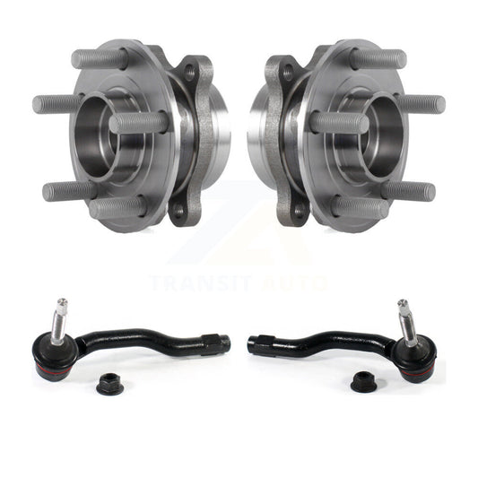 Wheel Bearing & Tie Rod End Front Kit For Ford Edge Fusion Lincoln Nautilus MKX