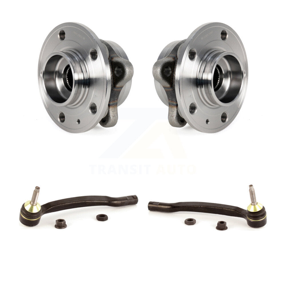 Wheel Bearing And Tie Rod End Front Kit For Volvo XC90