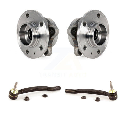 Wheel Bearing And Tie Rod End Front Kit For Volvo XC90