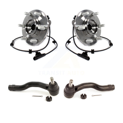 Wheel Bearing And Tie Rod End Front Kit For INFINITI QX80 Nissan Armada QX56