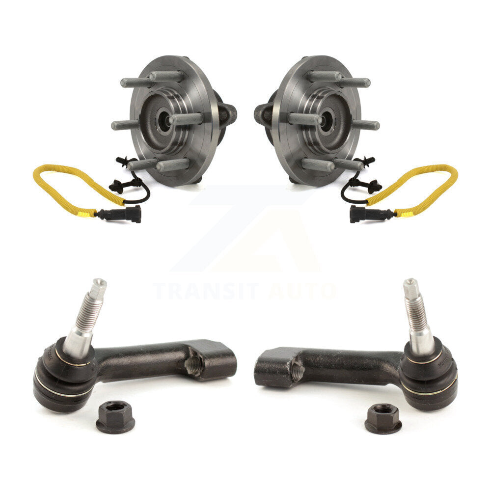 Wheel Bearing And Tie Rod End Front Kit For Ford F-150