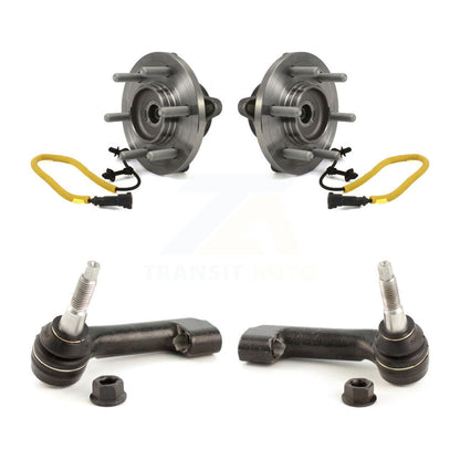 Wheel Bearing And Tie Rod End Front Kit For Ford F-150