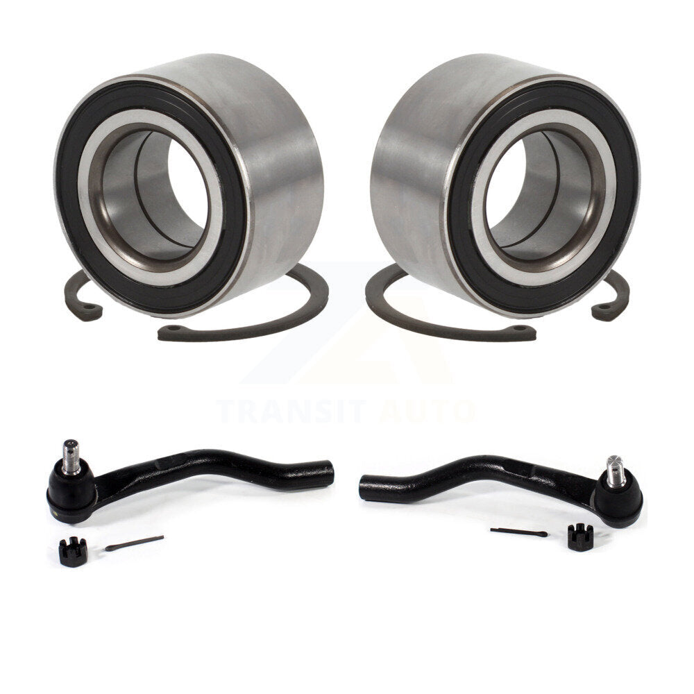 Wheel Bearing And Tie Rod End Front Kit For Honda Civic Insight