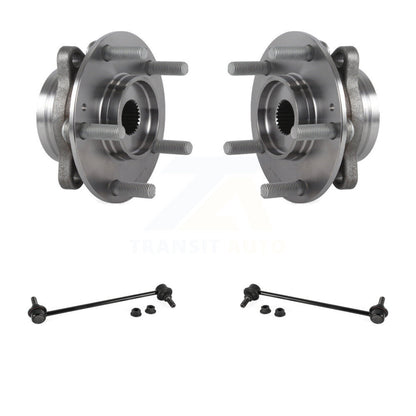 Hub Bearing Assembly & Link Front Kit For Hyundai Elantra Kia Forte Ioniq Forte5
