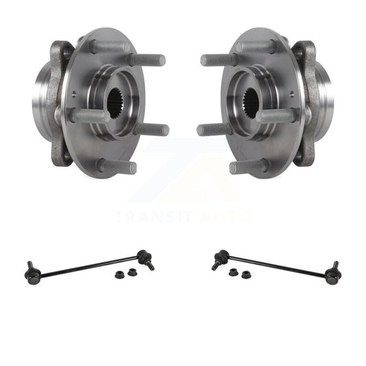 Hub Bearing Assembly & Link Front Kit For Hyundai Elantra Kia Forte Ioniq Forte5