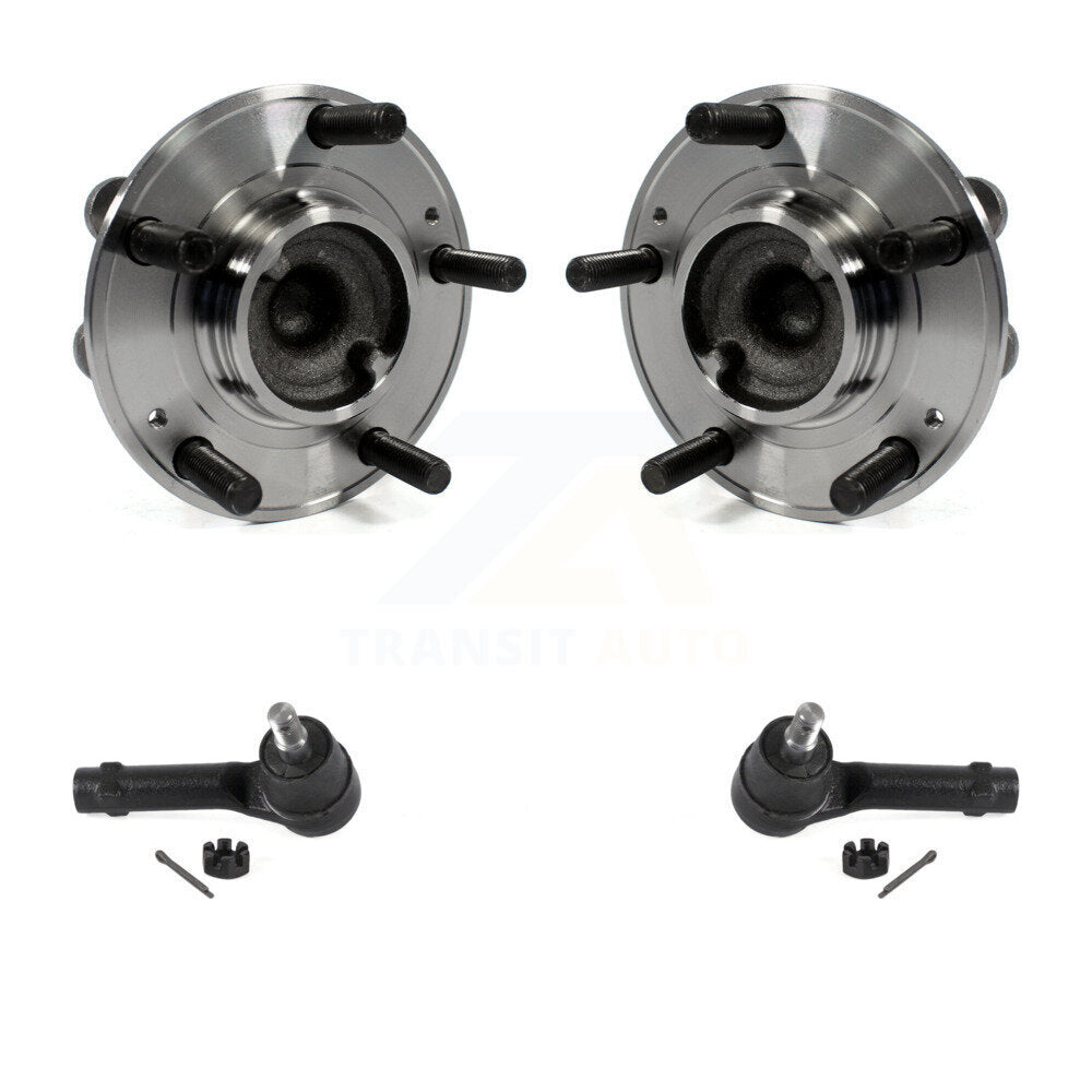 Wheel Bearing And Tie Rod End Front Kit For Hyundai Genesis Coupe