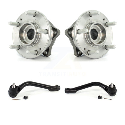 Wheel Bearing And Tie Rod End Front Kit For Hyundai Santa Fe Sport Kia Sorento