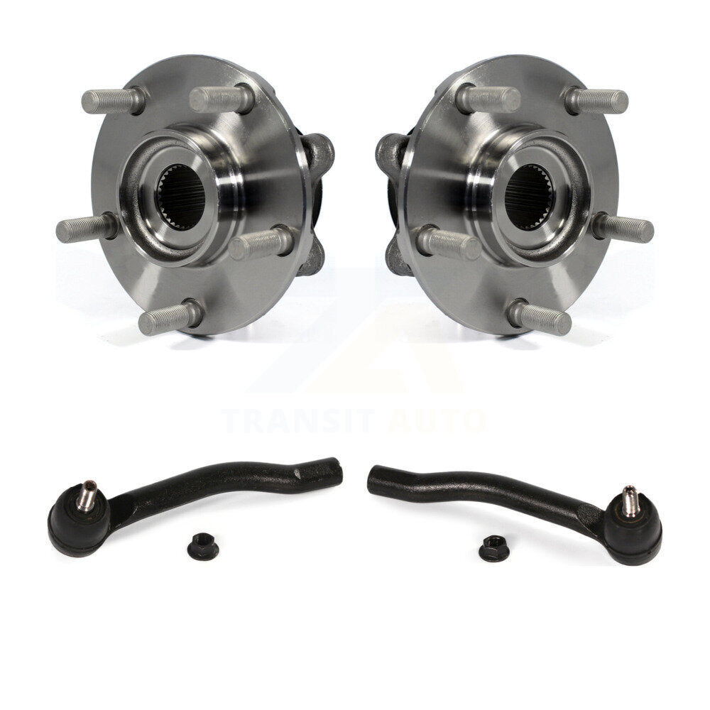 Wheel Bearing And Tie Rod End Front Kit For Nissan Juke LEAF