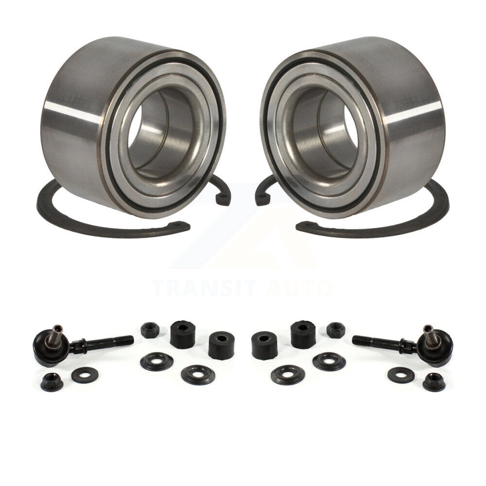 Wheel Bearing And Link Front Kit For 1997-2000 Acura EL Without 4 ABS