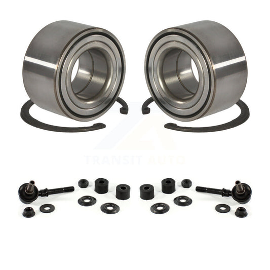 Wheel Bearing And Link Front Kit For 1997-2000 Acura EL Without 4 ABS