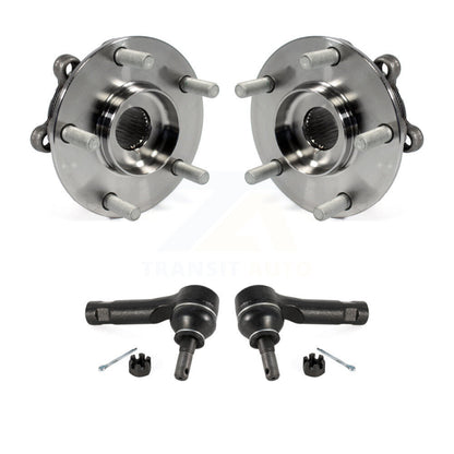 Wheel Bearing And Tie Rod End Front Kit For 2013-2016 Mazda CX-5