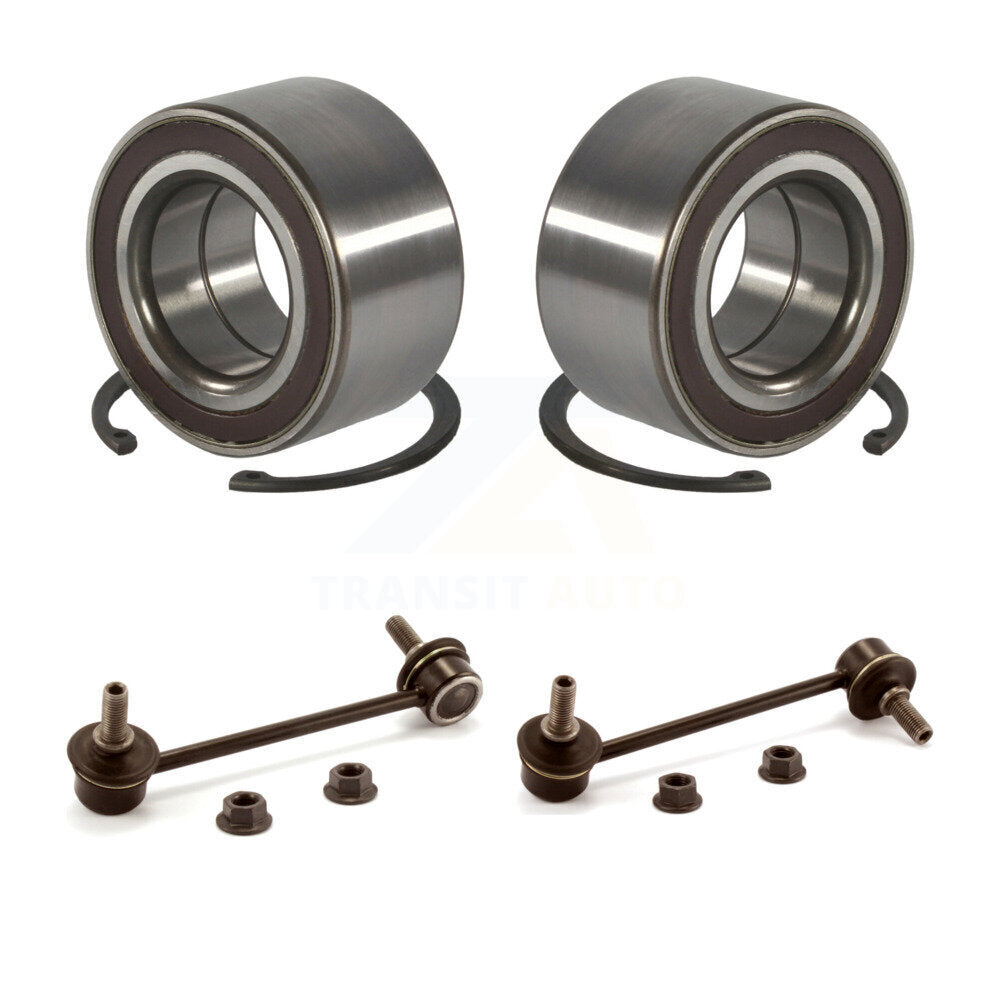Wheel Bearing And Link Front Kit For 2009-2013 Mazda 6 2.5L