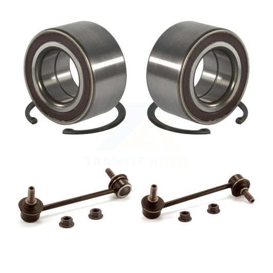 Wheel Bearing And Link Front Kit For 2009-2013 Mazda 6 2.5L