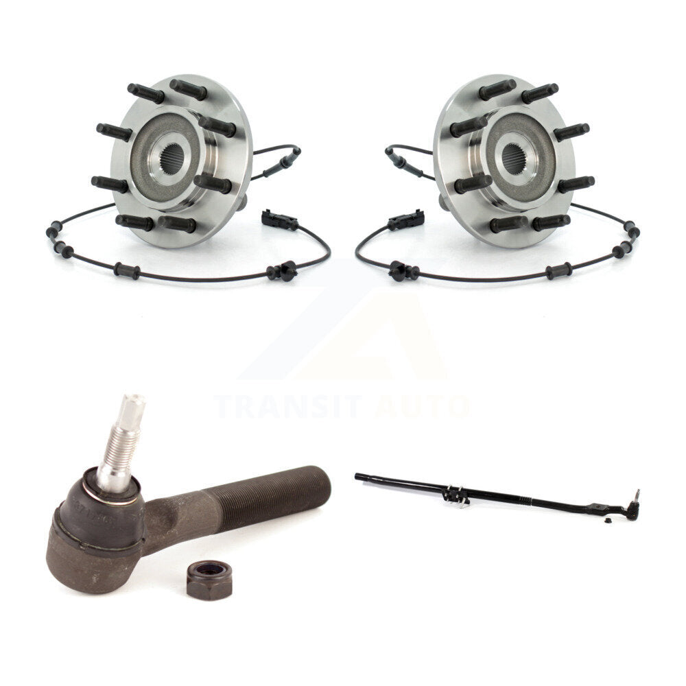 Wheel Bearing And Tie Rod End Front Kit For 2008 Dodge Ram 1500 4WD
