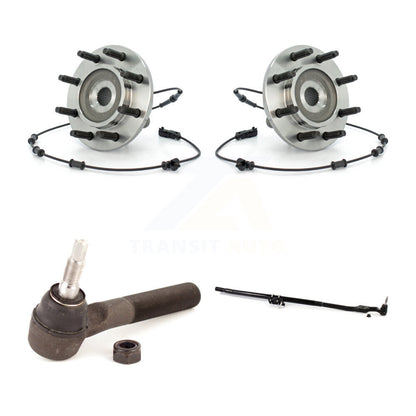 Wheel Bearing And Tie Rod End Front Kit For 2008 Dodge Ram 1500 4WD
