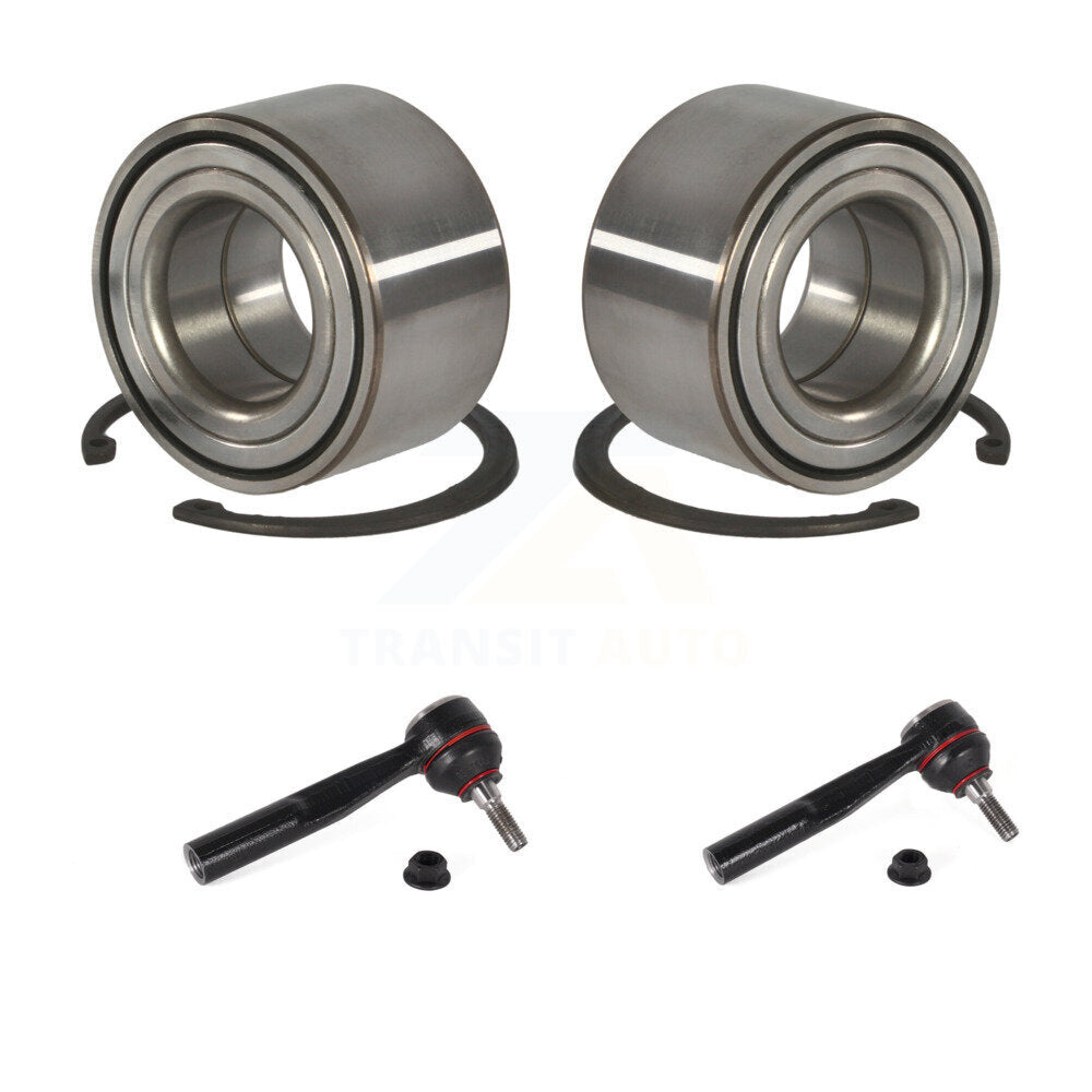 Wheel Bearing And Tie Rod End Front Kit For 2016-2018 Fiat 500X