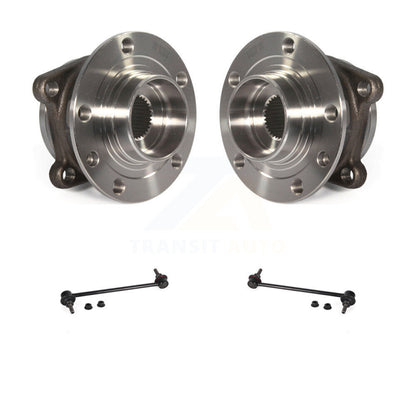 Hub Bearing Assembly & Link Front Kit For Jeep Cherokee With Off Road Suspension