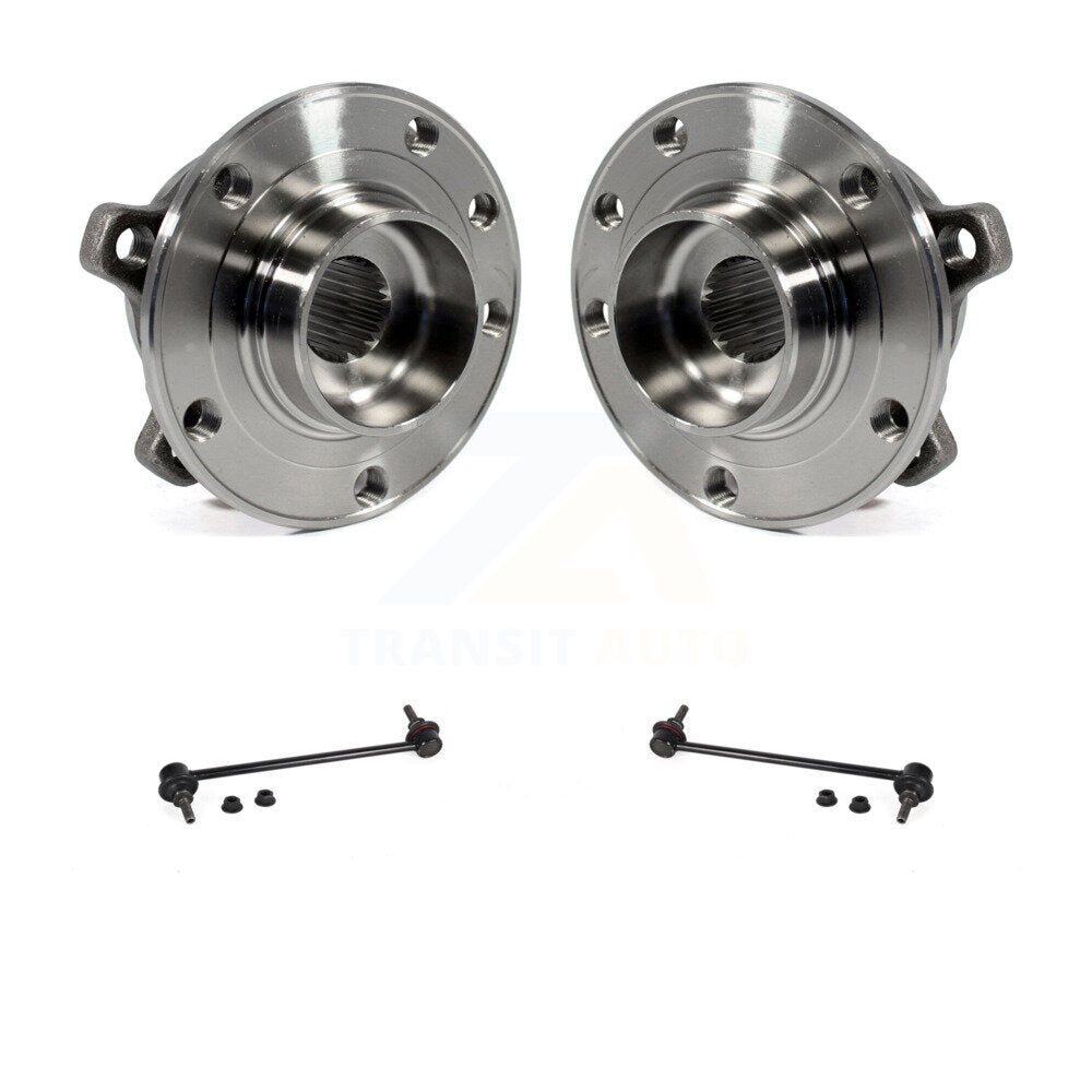 Hub Bearing Assembly And Link Front Kit For 2014-2022 Jeep Cherokee FWD