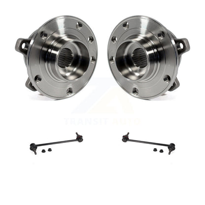 Hub Bearing Assembly And Link Front Kit For 2014-2022 Jeep Cherokee FWD