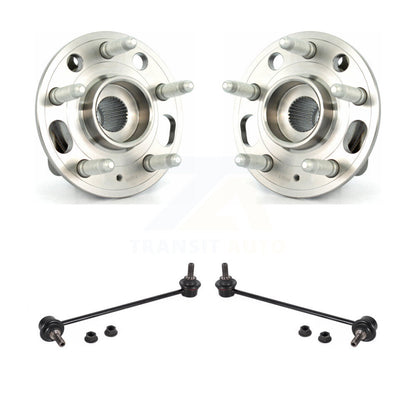 Hub Bearing Assembly & Link Front Kit For Buick LaCrosse Regal Cadillac XTS Saab
