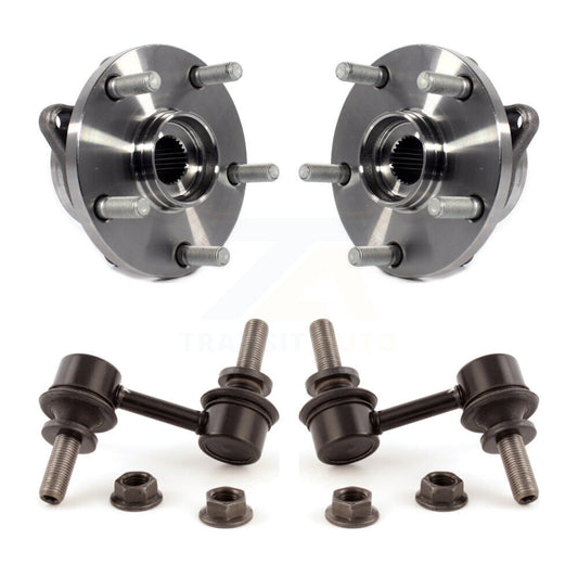 Hub Bearing Assembly And Link Front Kit For Subaru WRX STI B9 Tribeca