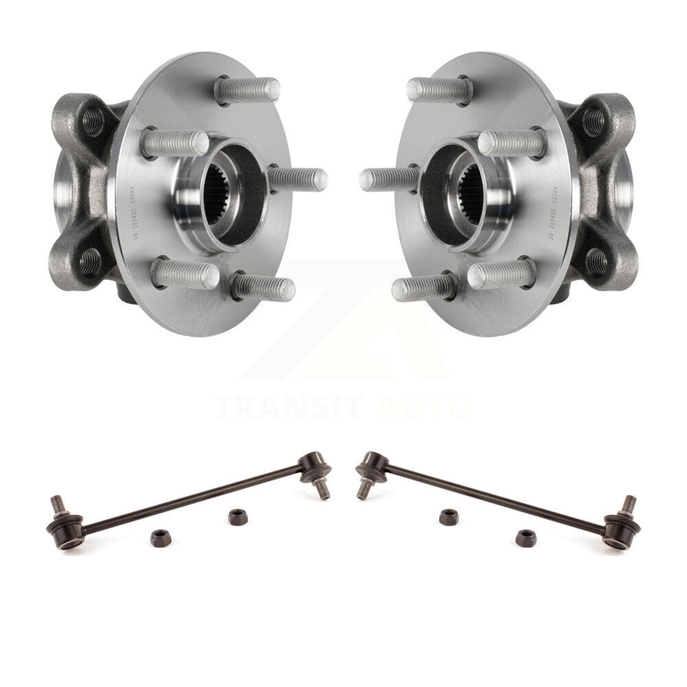 Hub Bearing Assembly And Link Front Kit For 2019 Toyota Corolla Sedan with 2.0L