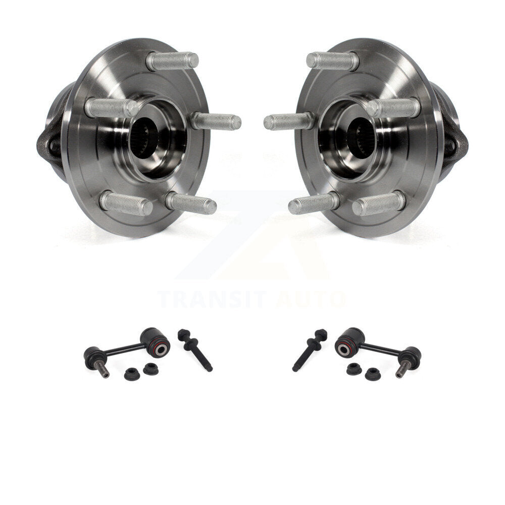Hub Bearing Assembly And Link Front Kit For Jeep Grand Cherokee Dodge Durango WK