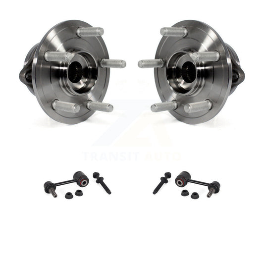 Hub Bearing Assembly And Link Front Kit For Jeep Grand Cherokee Dodge Durango WK