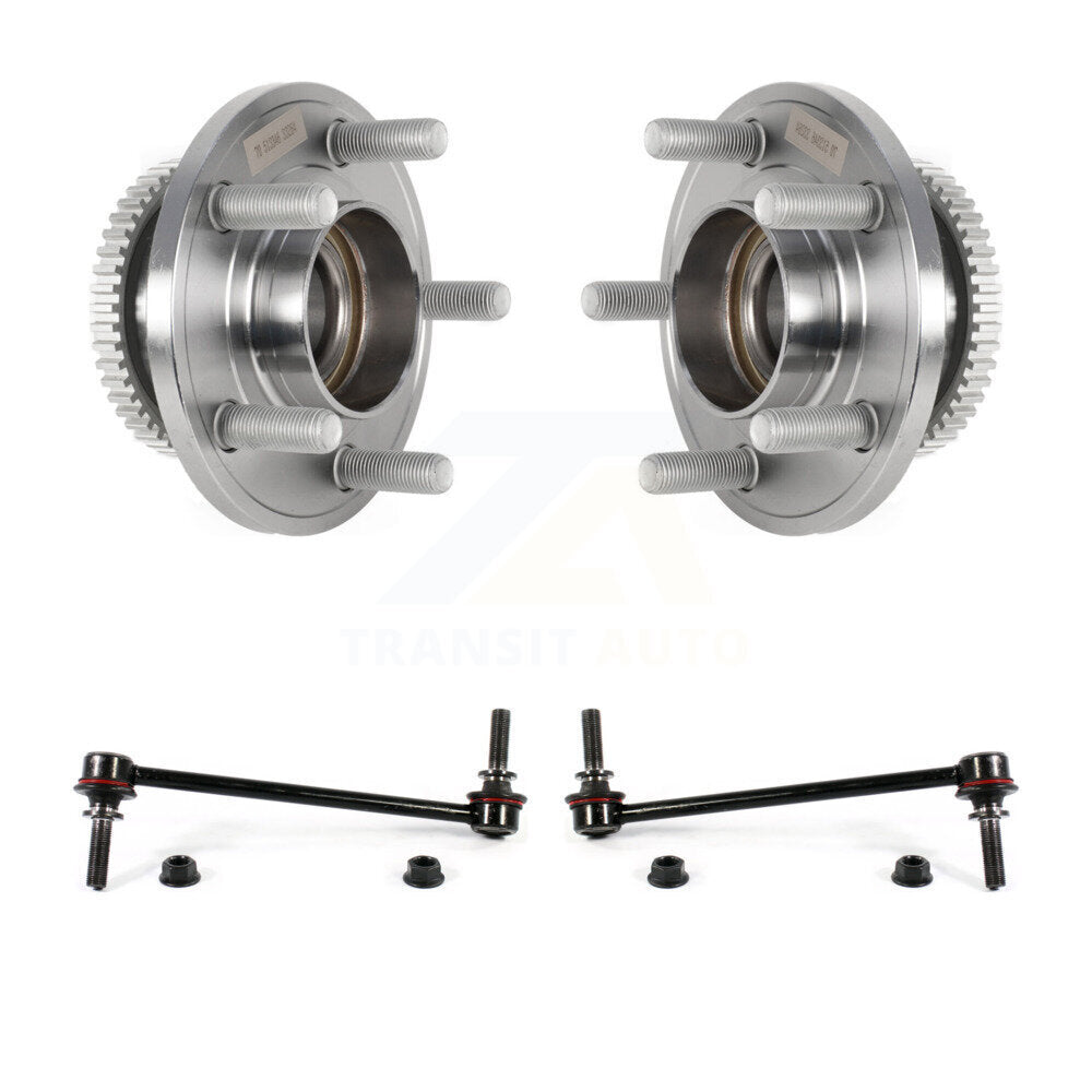 Hub Bearing Assembly And Link Front Kit For Ford Mustang