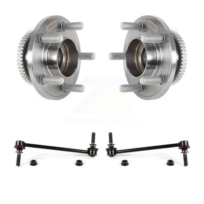 Hub Bearing Assembly And Link Front Kit For Ford Mustang