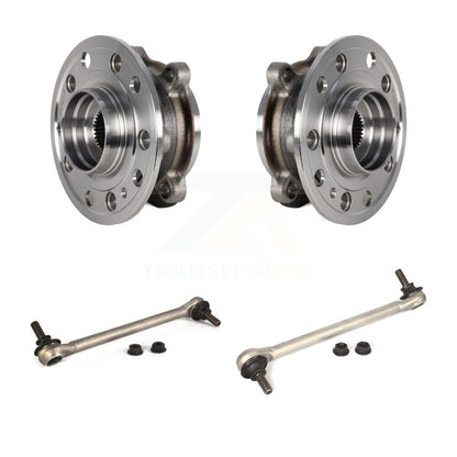 Hub Bearing Assembly & Link Front Kit For 2017 Mercedes-Benz E400 Coupe with AWD