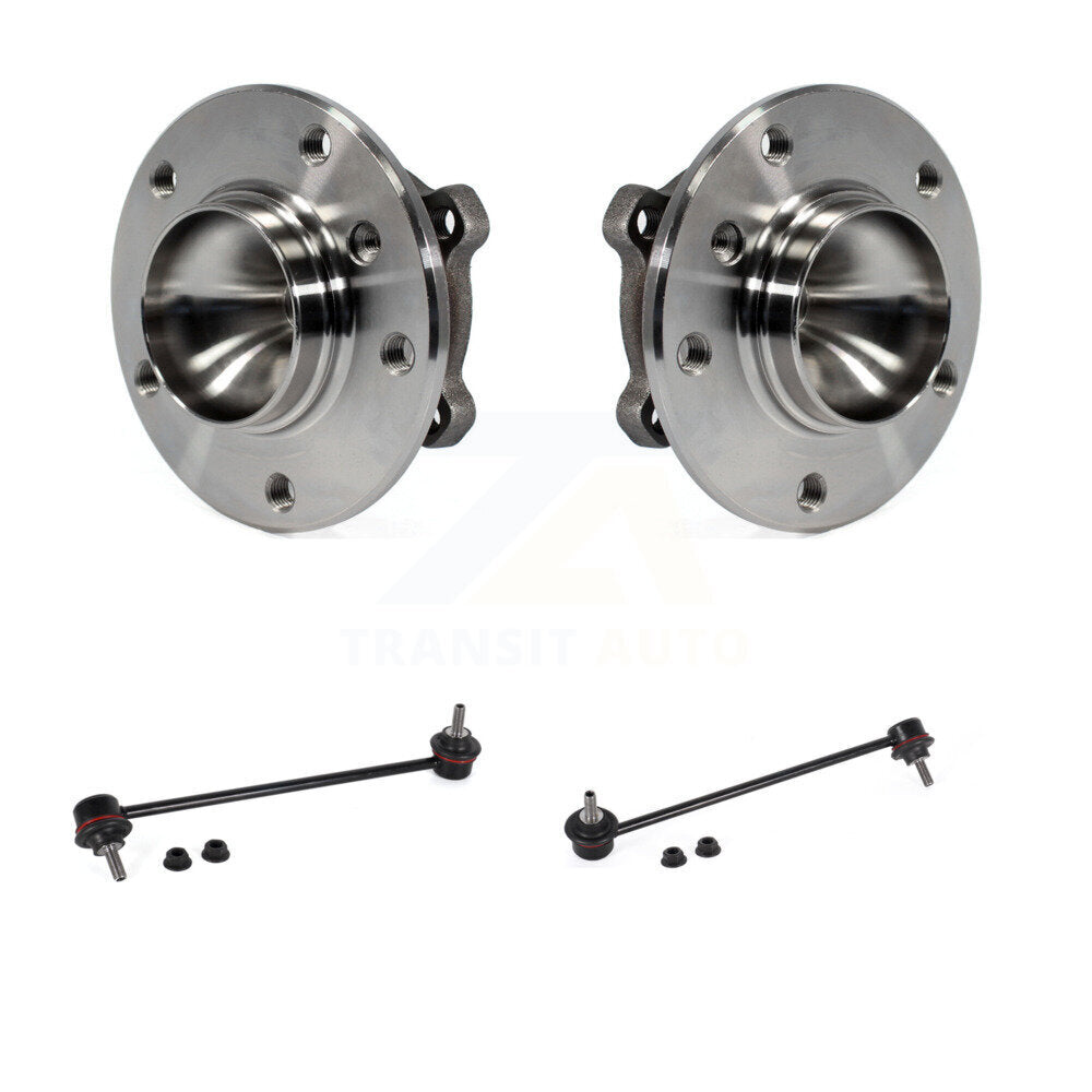 Hub Bearing Assembly And Link Front Kit For BMW 328i With Adaptive M Suspension