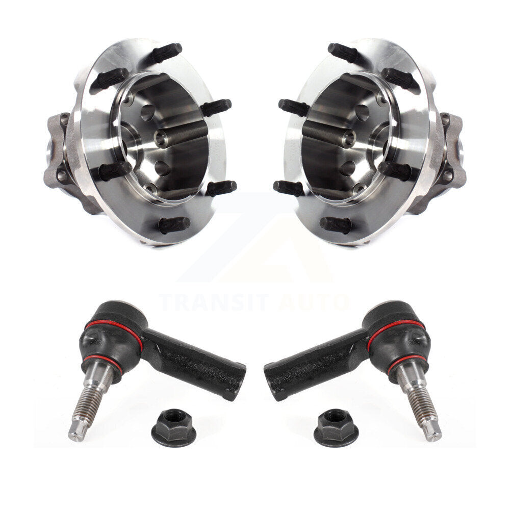 Wheel Bearing And Tie Rod End Front Kit For Ford Transit-350 HD Transit-250
