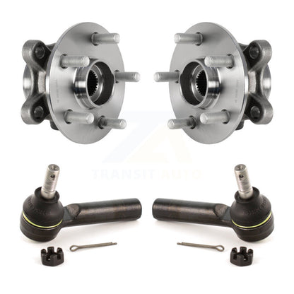 Wheel Bearing And Tie Rod End Front Kit For 2019 Toyota Corolla Sedan with 2.0L