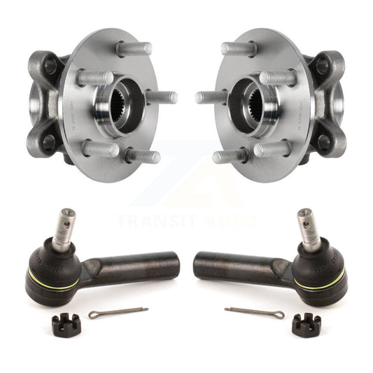 Wheel Bearing And Tie Rod End Front Kit For 2019 Toyota Corolla Sedan with 2.0L