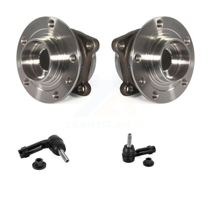 Wheel Bearing & Tie Rod End Front Kit For Jeep Cherokee With Off Road Suspension