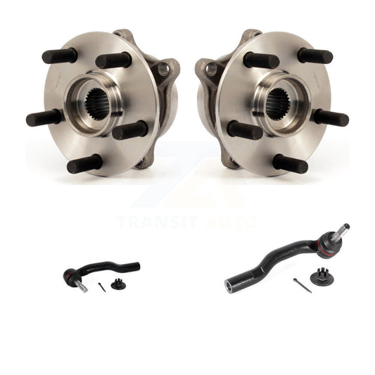 Wheel Bearing And Tie Rod End Front Kit For Toyota Prius Lexus CT200h Plug-In