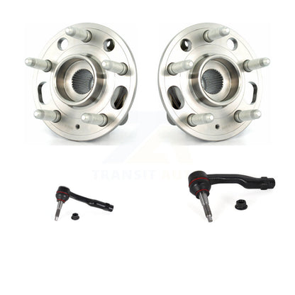 Wheel Bearing And Tie Rod End Front Kit For Chevrolet Malibu Limited
