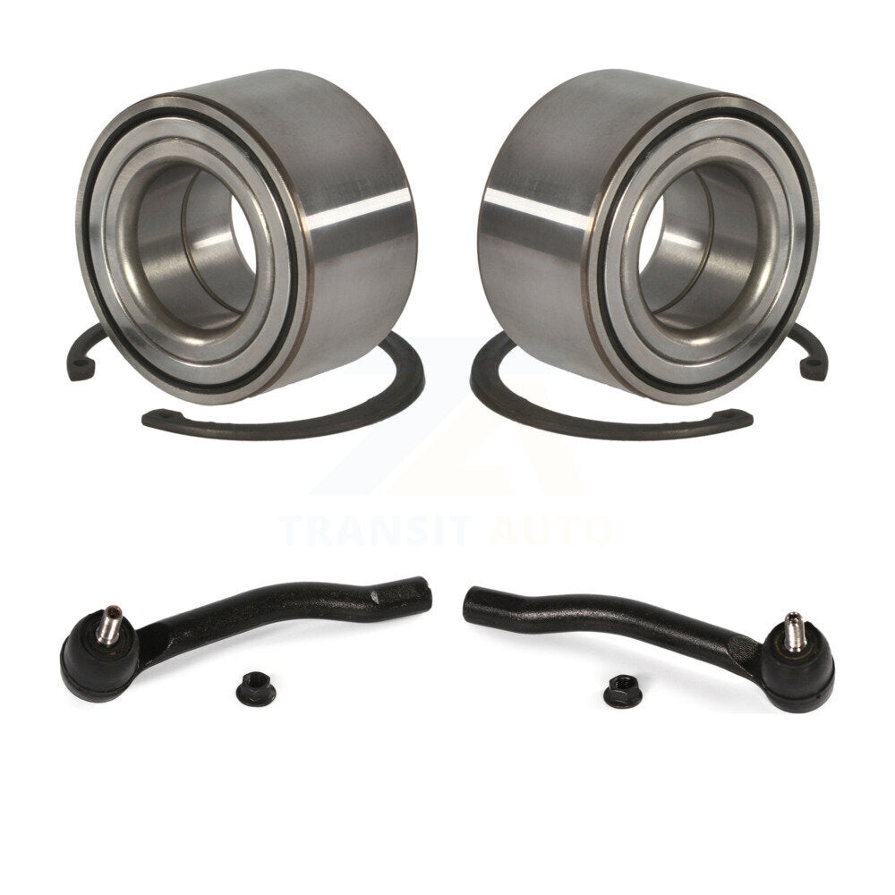 Wheel Bearing And Tie Rod End Front Kit For Nissan Kicks Versa